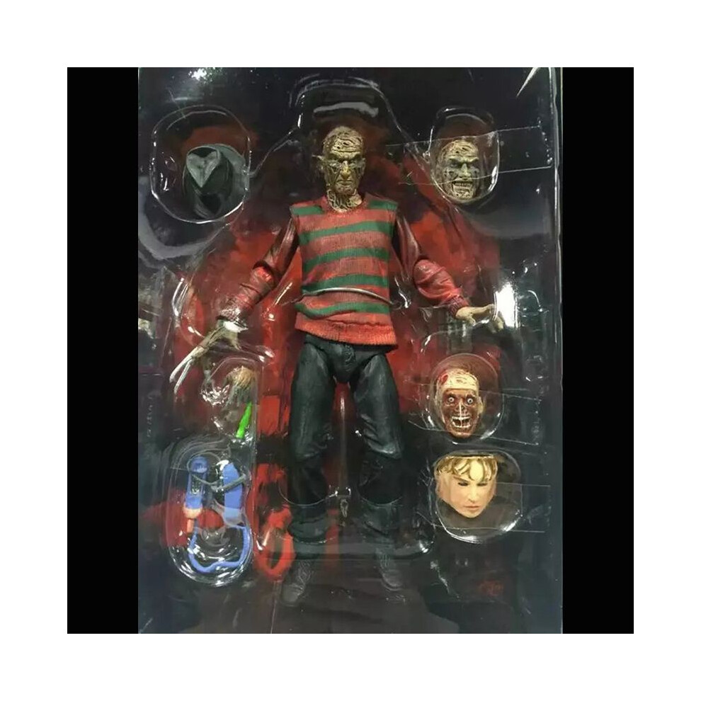 On Elm Nightmare Street Ultimate Freddy Krueger 7" Action Neca Figure Collection