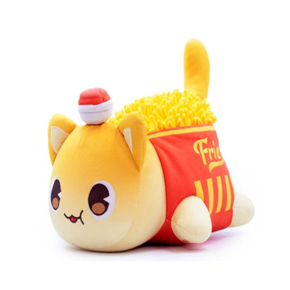 (French Fries) Stuff Cat Aphmau Toys Stuffed Toy Plushie Plush Doll For Girls Decor Pillow Home