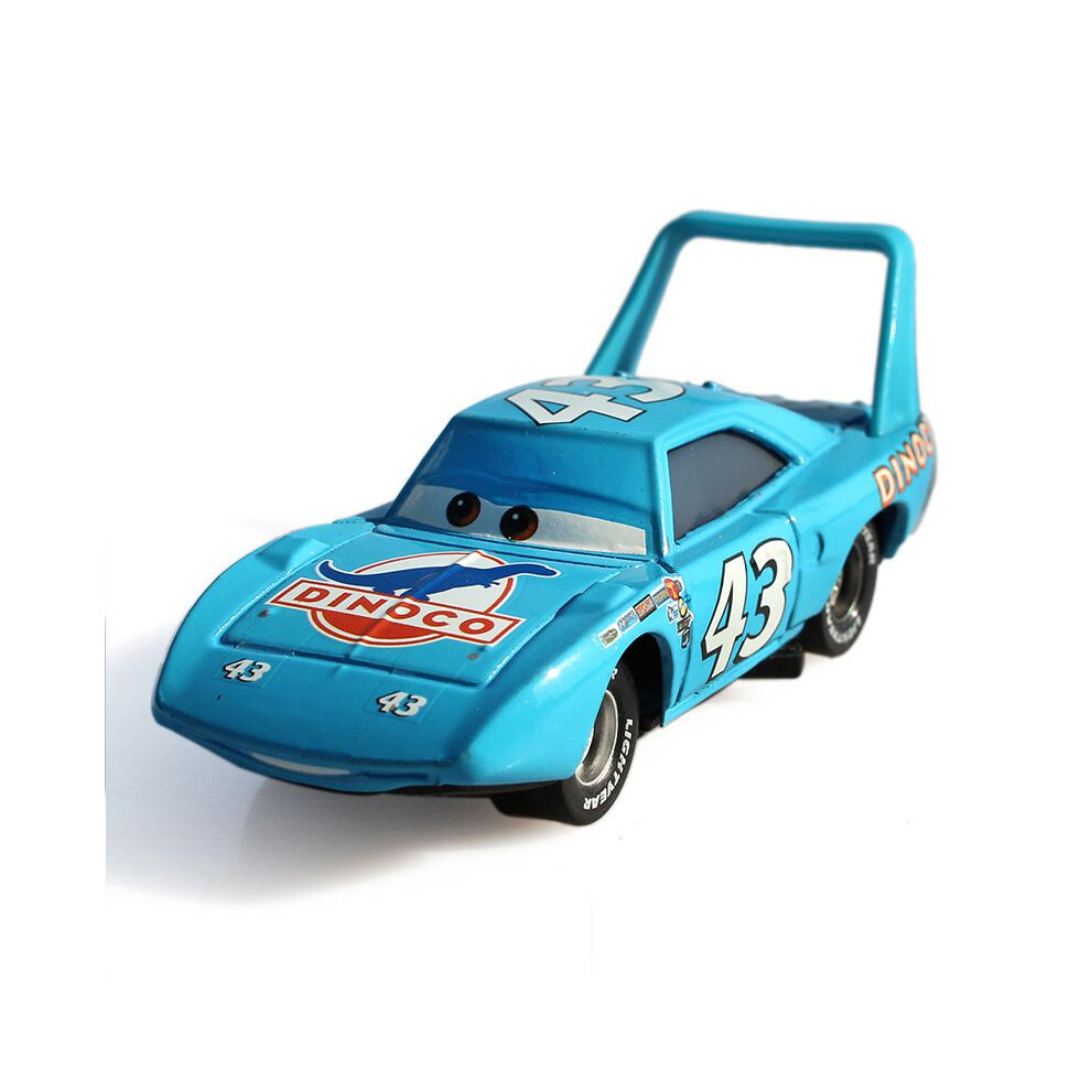 (Car King, 9x3.5x4cm/3.5x1.3x1.5in) Childrens Toy Cars Car Alloy Car Mcqueen Mc Uncle Car Sheriff King Roadblock-image-OPC-PJF7MJP-NEW