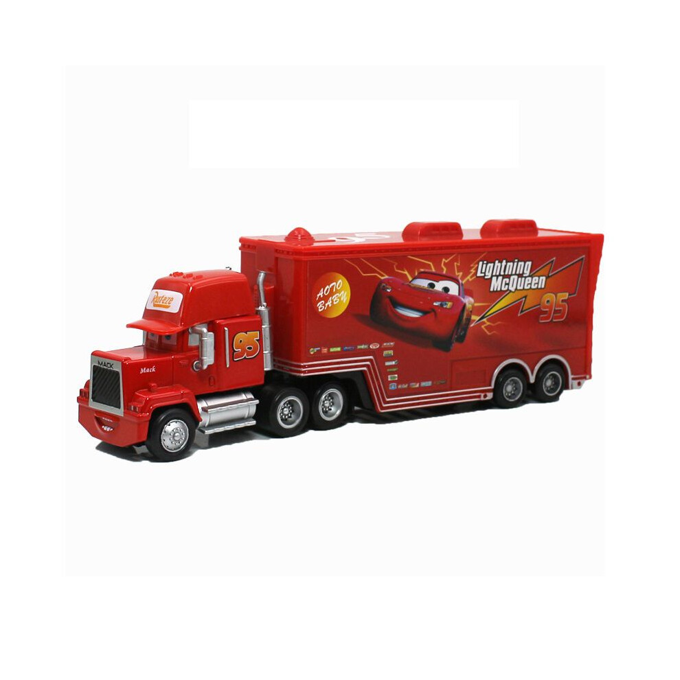 (95-1) Cars Pixar Childrens Toy Car Model Kesun Storm Uncle Alloy Mac Truck