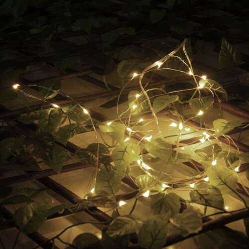 (WarmWhite, 3M(30Led)) Led String Battery Fairy Light Copper Wire Lights Waterproof Party Home Decor