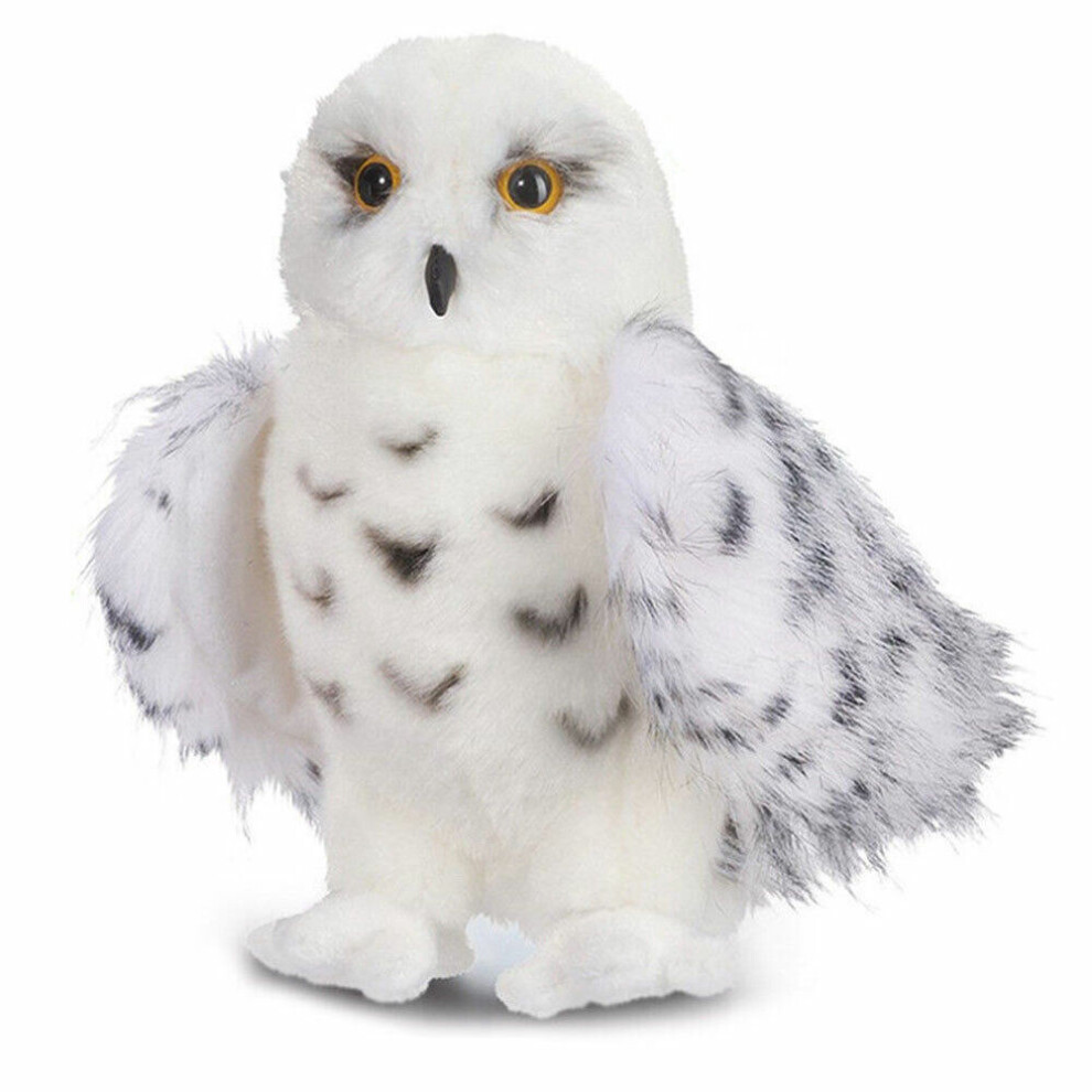 (30cm) Snowy Cute Wizard Owl Plush Toy 8"12 Soft Stuffed Vivid Xmas Animal Realistic