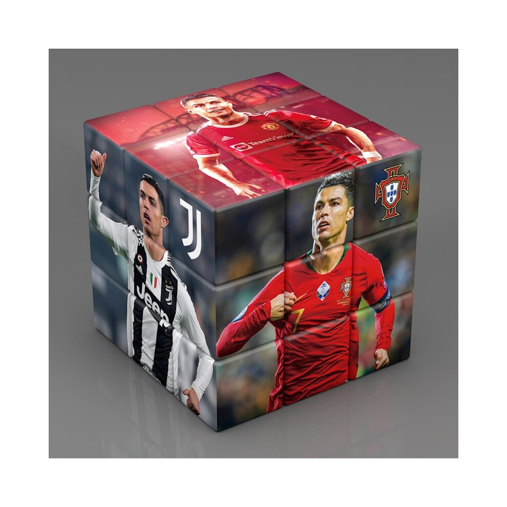 (Cristiano Ronaldo) Soccer Football Star Rubik Cube Multi Functional Supplie Children Educational