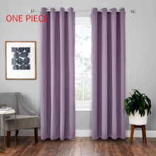 (Purple, 132*160cm/52*63inch) Curtains Blackout Modern For Living Room Curtains Window Lined Curtain Panel
