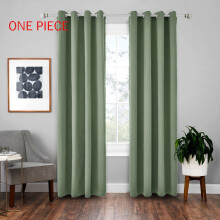(GrassGreen, 107*160cm/42*63inch) Curtains Blackout Modern For Living Room Curtains Window Lined Curtain Panel