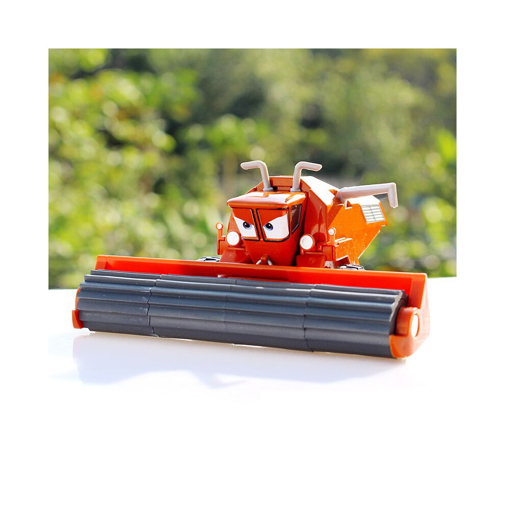 (Orange, 13x10x6cm/5.1x3.9x2.3in) Cars Bull Uncle Flank Frankenstein Harvester Alloy Childrens Toy Car Model-image-OPC-PJF7RKZ-NEW
