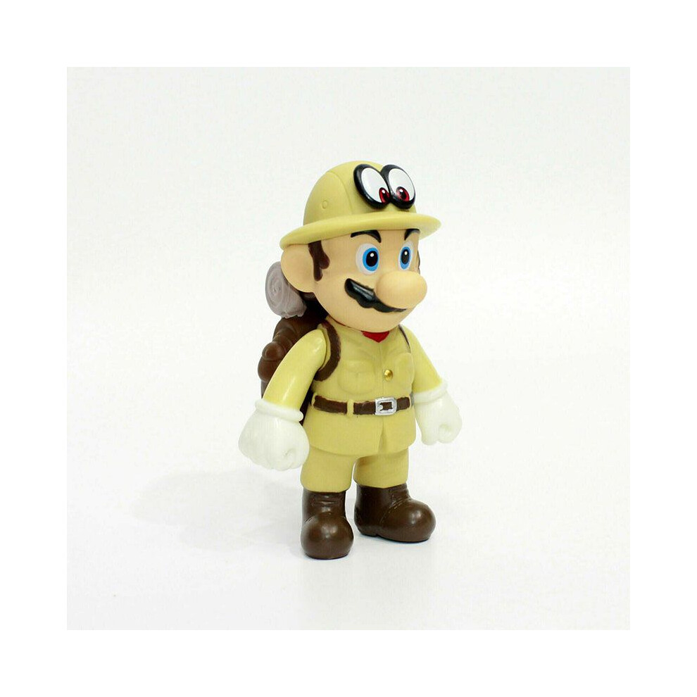 (Treasure Tracker Mario 5'') Mario Super New Bros Odyssey Collectible Plastic Pvc Action Figure Toy Doll Kid-image-OPC-PJF7RPF-NEW