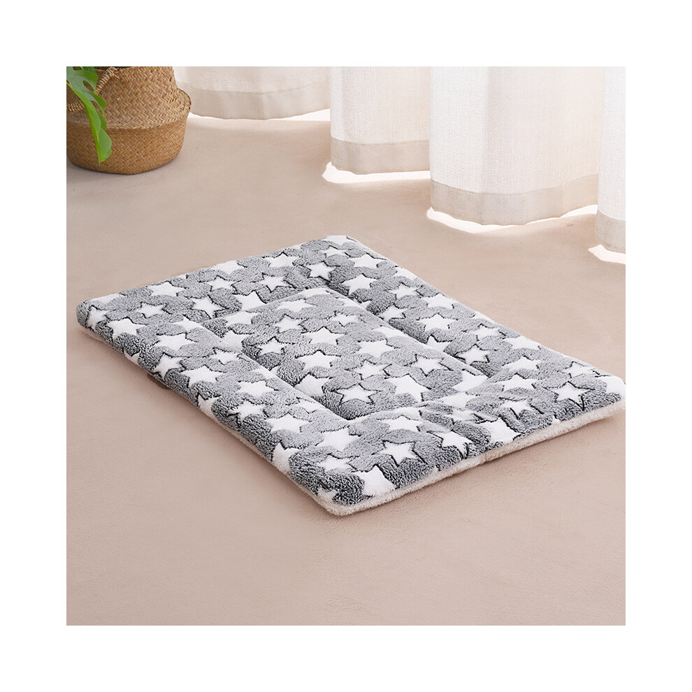 (White Pentagram, 58*39cm/22.83*15.35in) Pet Blanket Warm Pad Cat Dog Bed Soft Fleece Mat Warm Thermal Rug Beds Pet-image-OPC-PJF7RWC-NEW