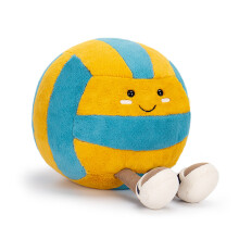 Volleyball Plush Doll - Soft 35 cm Cuddly Stuffed Toy for Girls, Adorable Gift & Comfort