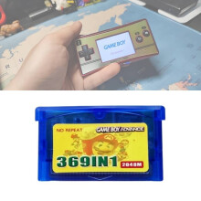 In 369 Games 1 Gba Game Ablum Cartridge Cart Card For Gbm Gba Ndsl Children Sp