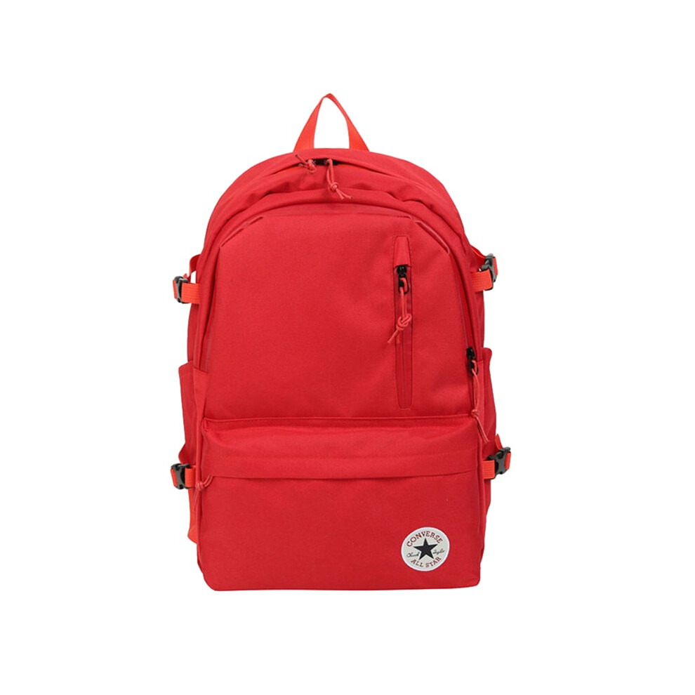(Red) Backpack Wome Men Student Childern Oxford Bag Computer Outdoor Sport Acceaaory