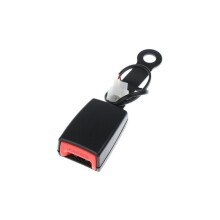 (Black)KFZ Sicherheitsgurt Stecker Warnung Alarm Auto Sicherheit Beifahrer Safetys