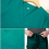 SMALL Green Medical Scrubs Set - 2pc Uniform Suit 4