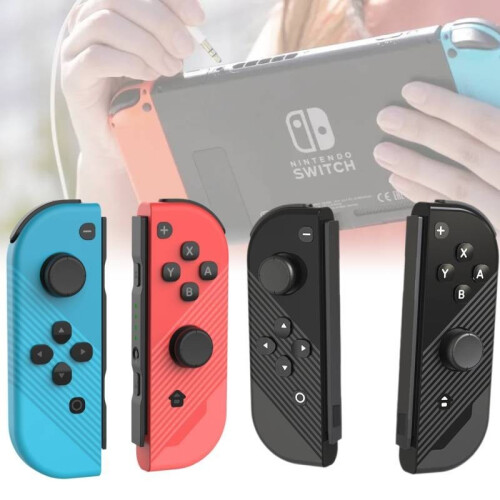 (Black)Für Nintendo Switch Links Rechts Ersatz Joy Con Controller Gamepad Joypad 1