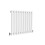 AICA (Single 600x590mm, White) Designer Oval Column Radiator Central Heating 5