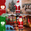 6FT Lighted Santa Christmas Decorations,Pre-lit Pull Up Santa Ornament 6