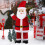 6FT Lighted Santa Christmas Decorations,Pre-lit Pull Up Santa Ornament 8