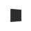 AICA (Double 600x590mm, Black) Designer Oval Column Radiator Central Heating 5