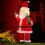 6FT Lighted Santa Christmas Decorations,Pre-lit Pull Up Santa Ornament 9