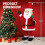 6FT Lighted Santa Christmas Decorations,Pre-lit Pull Up Santa Ornament 14