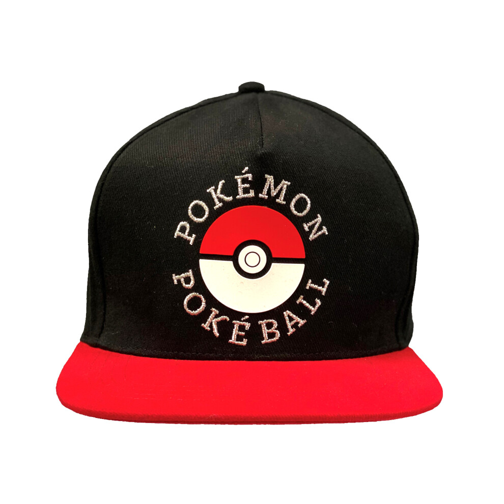 Pokã©Mon Boys Pokemon Trainer Snapback Cap