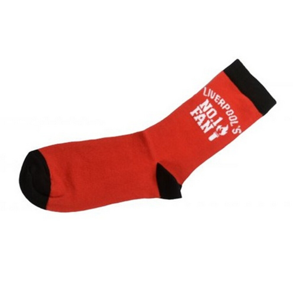 Liverpool FC Unisex Adult Liverpool's No.1 Fan Socks-image-OPC-PJFC5RK-NEW