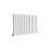 AICA (Double 600x767mm, White) Designer Oval Column Radiator Central Heating 5