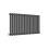 AICA (Single 600x1003mm, Anthracite) Designer Oval Column Radiator Central Heating 5