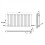 AICA (Single 600x1003mm, Black) Designer Oval Column Radiator Central Heating 4