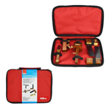 Hilka Tools Miniature Woodworking Tool Set In Bag 5 Piece - Gold