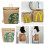 (McDonald Double)Mcdonald Kfc Starbucks Printed Rucksack Double Single Schultertasche Zubehör 8