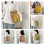 (McDonald Double)Mcdonald Kfc Starbucks Printed Rucksack Double Single Schultertasche Zubehör 4