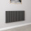 AICA (Double 600x1180mm, Anthracite) Designer Oval Column Radiator Central Heating 1
