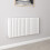 AICA (Double 600x1180mm, White) Designer Oval Column Radiator Central Heating 1