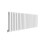 AICA (Double 600x1416mm, White) Designer Oval Column Radiator Central Heating 5