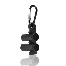 (Black) Tall Stair Gauges for Framing Square - Durable Aluminum, Hexagonal Design, Easy Carry, Multi-Function Tool, 0.315" Compatibility