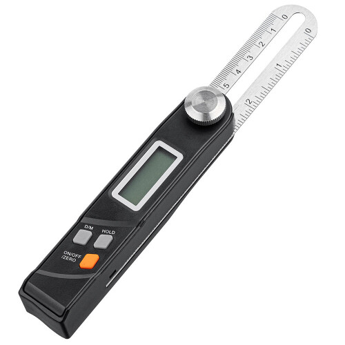 Stainless Steel Digital Protractor 360 Angle Finder with LCD Display, Battery Operated, Durable T Bevel Ruler 2