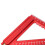 (6 Inch) High Precision Aluminum Triangle Ruler 140mm/180mm, Double-Sided Scale, Needle Slider for Woodworking Projects 4