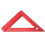 (6 Inch) High Precision Aluminum Triangle Ruler 140mm/180mm, Double-Sided Scale, Needle Slider for Woodworking Projects 6