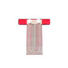 (3 Inch) Stainless Steel Woodworking Ruler - Accurate, Lightweight, Slim Design, 3/6/12/15 Inch Options, 0.25mm Precision