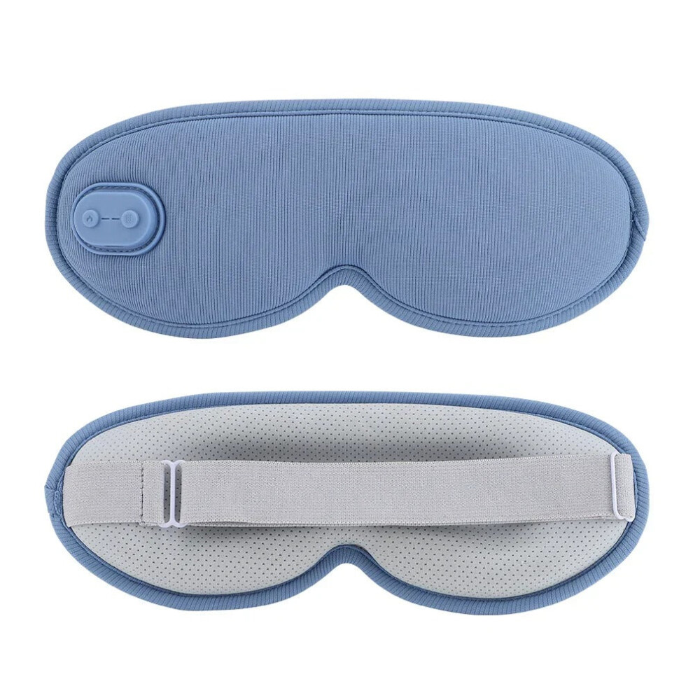 Electric Graphene Heated Eye Mask with 5 Vibration Modes, 3-Level Temperature, and 3D Design for Relaxation and Sleep