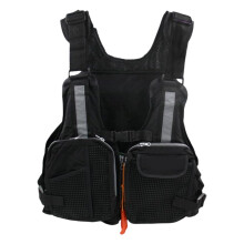 Life Jacket For 40-60 Kg Load, Adult Adjustable Snorkel Vest, Reflective Multipockets Kayak Life Jackets