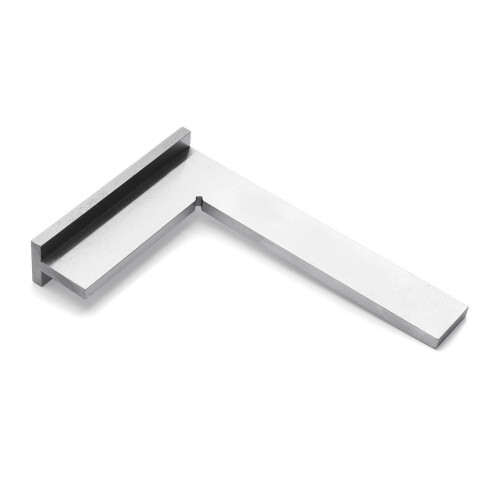 150x100mm Stainless Steel 90 Angle Ruler - High Precision Tool for Verticality Check & Layout Work, 1pc 2