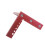 High Precision Aluminum Angle Ruler - 0.1 Accuracy, Multi-Functional 90/45 Guide for Woodworking, Durable & Easy to Use 6