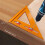(320x320mm) 2-in-1 Drilling & Marking Angle Ruler - Precision Tool for Woodworking, Durable Bakelite, Versatile for Cabinet Installation 3