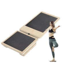 Ballet Balance Board One-Leg Wooden Balance Trainer for Dancers Posture Correction Home Training