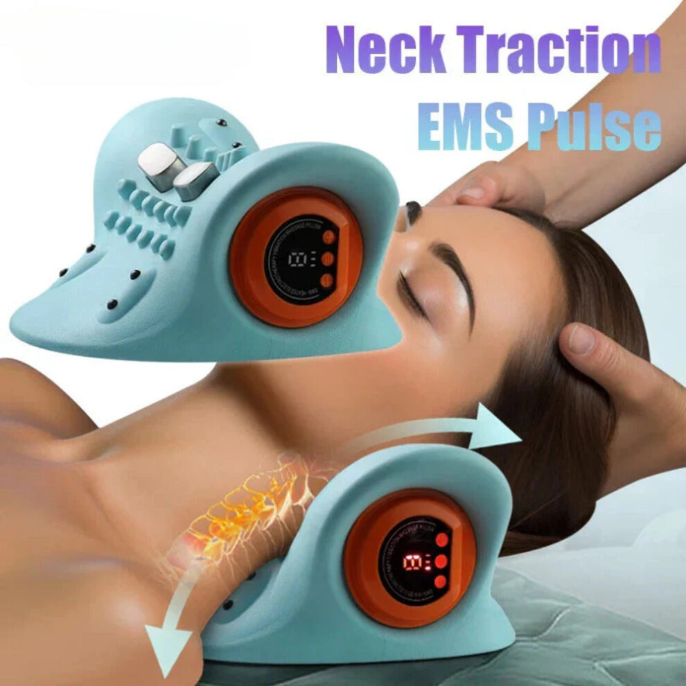 Greenzech Multifunctional Infrared Neck Massager With Vibration & Heating For Cervical Support And Relaxation