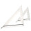 (180mm) Greener 90 Degree Square Ruler Triangle Ruler Stainless Steel Multi-Function Triangle Board Woodworking Protractor Measuring Instrument 7