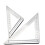 (180mm) Greener 90 Degree Square Ruler Triangle Ruler Stainless Steel Multi-Function Triangle Board Woodworking Protractor Measuring Instrument 3