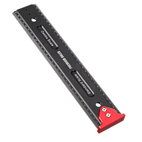 Marking T Ruler: Durable Measuring Tool with Hook Stop for High Precision Woodworking - Portable Carpentry Tool 1